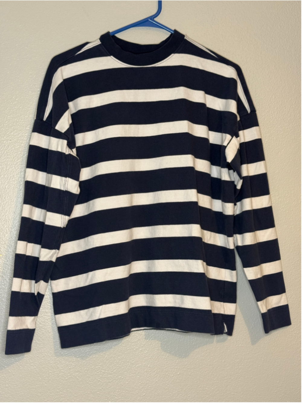 AYR The Early Mornings Tee Breton Stripe Top S - Picture 2 of 5